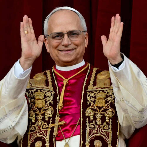 VATICAN-RELIGION-POPE-CONCLAVE / TIZIANA FABI / AFP / picturedesk.com Papst Leo XIV. nach der Wahl